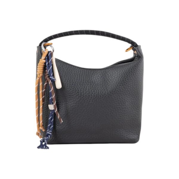 Solish Medium Black Effortless Chic Shoulder Bag