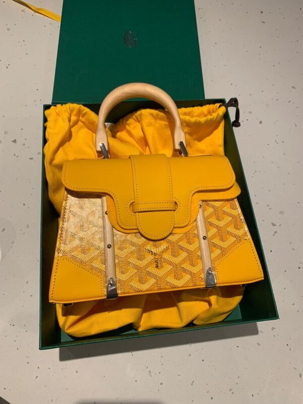 Goyard Sa√Øgon Structure Mini Bag (Yellow)