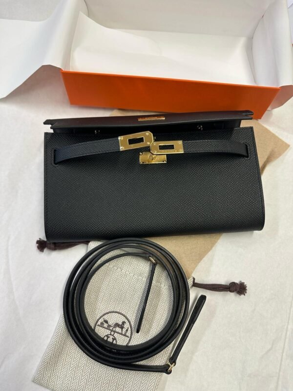 Herm√®s Kelly To Go Black Epsom GHW