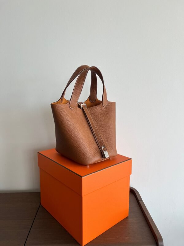 Herm√®s Picotin 18cm Gold Clemence PHW
