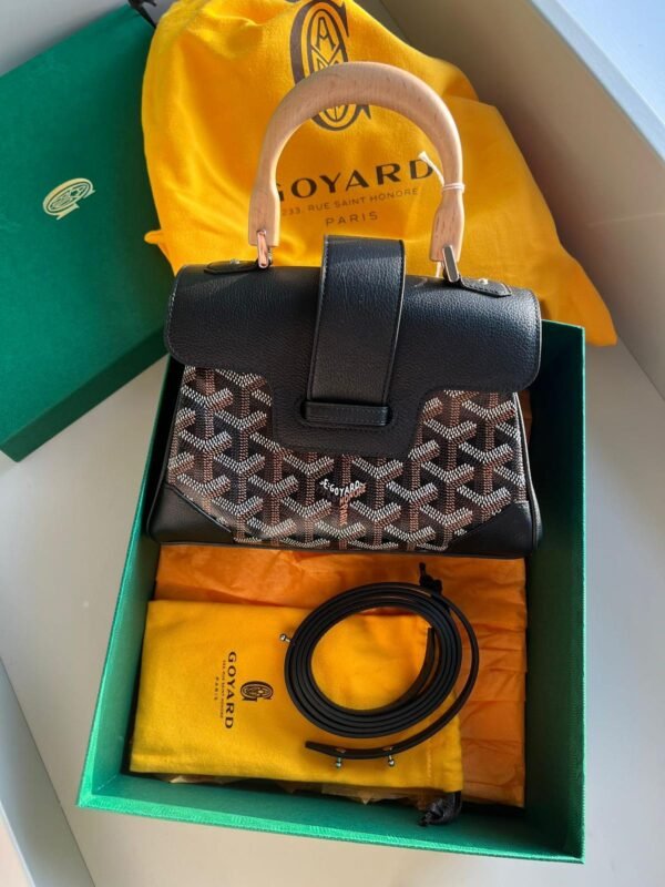 Goyard Sa√Øgon Souple Mini Bag (Black)