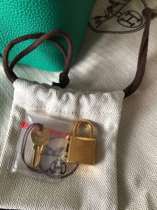 Herm√®s Picotin 18cm Vert Jade Taurillon Maurice GHW
