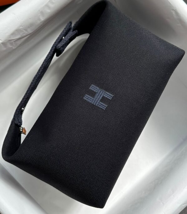 Herm√®s Bride-a-Brac Case Large Model (Noir / Bleu Nuit)
