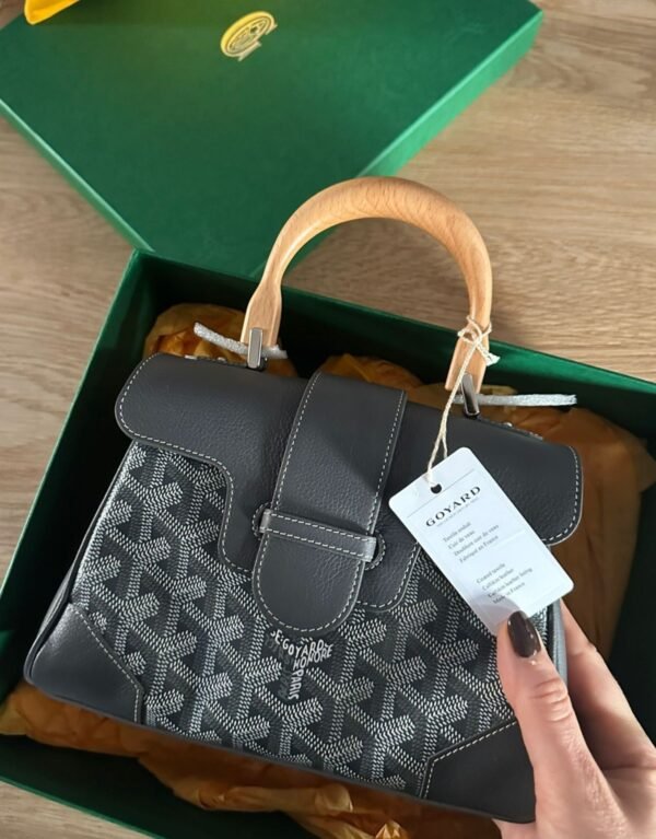 Goyard Sa√Øgon Souple Mini Bag (Grey)